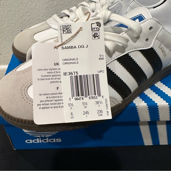 NWT Adidas Samba OG Athletic Shoes - Picture 3 of 5